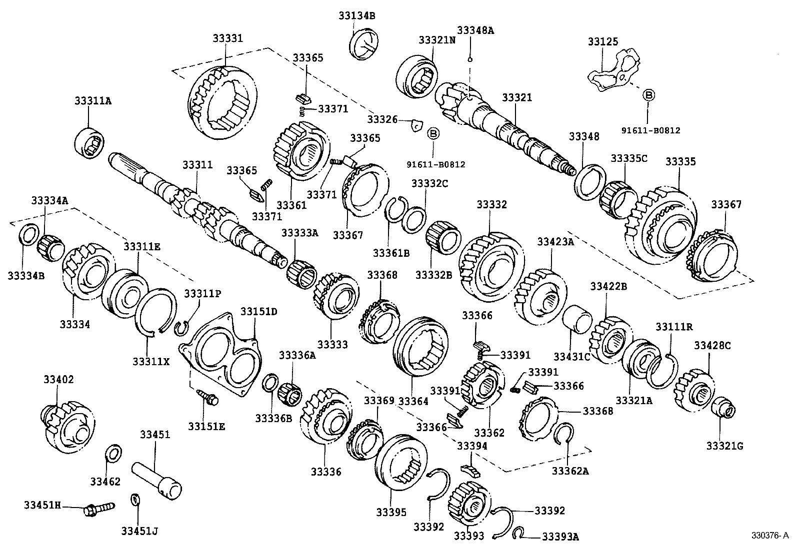  LEVIN TRUENO |  TRANSMISSION GEAR MTM