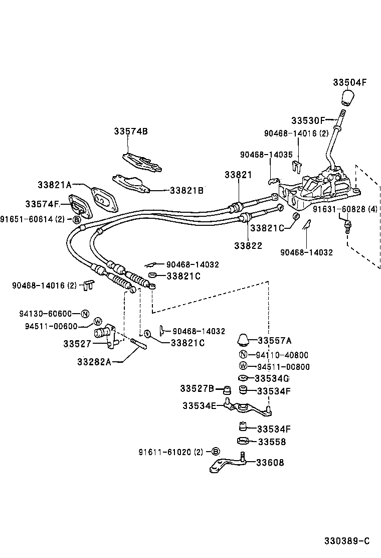  SPRINTER |  SHIFT LEVER RETAINER