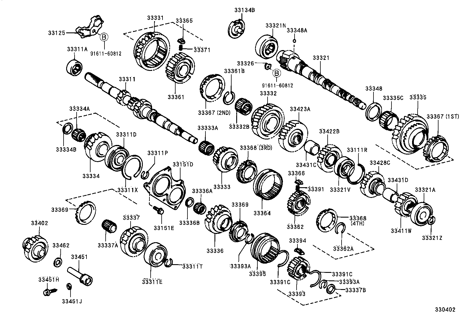  LVN CRE TRN MRN |  TRANSMISSION GEAR MTM