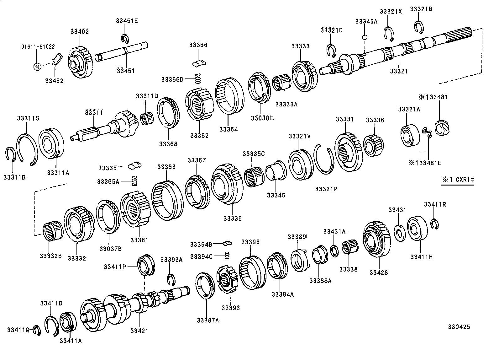  ESTIMA EMINA LUCIDA |  TRANSMISSION GEAR MTM