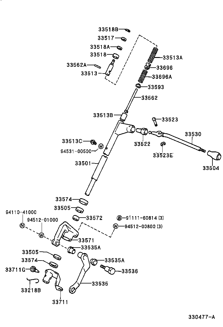  QUICK DELIVERY |  CONTROL SHAFT CROSSSHAFT