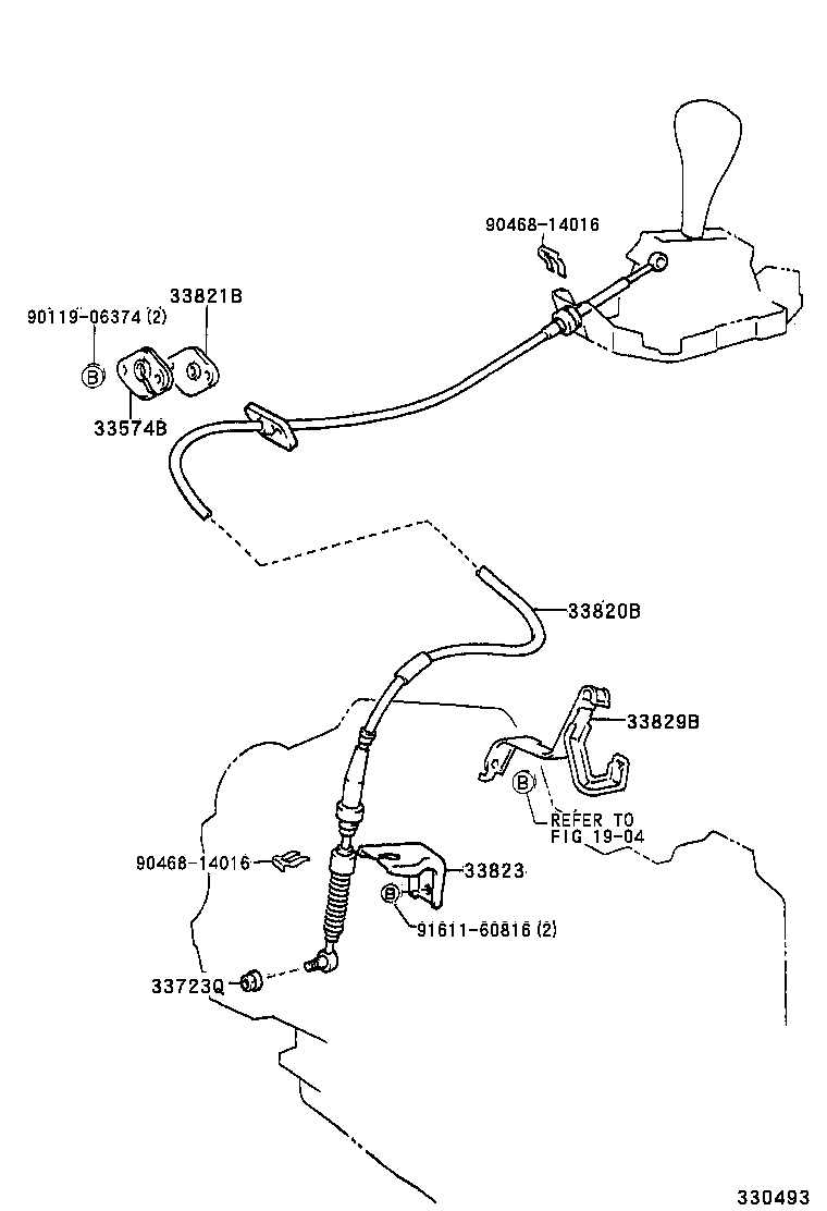  MARK 2 WG |  SHIFT LEVER RETAINER