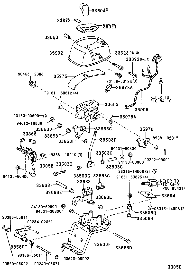  DYNA 200 TOYOACE G25 |  SHIFT LEVER RETAINER