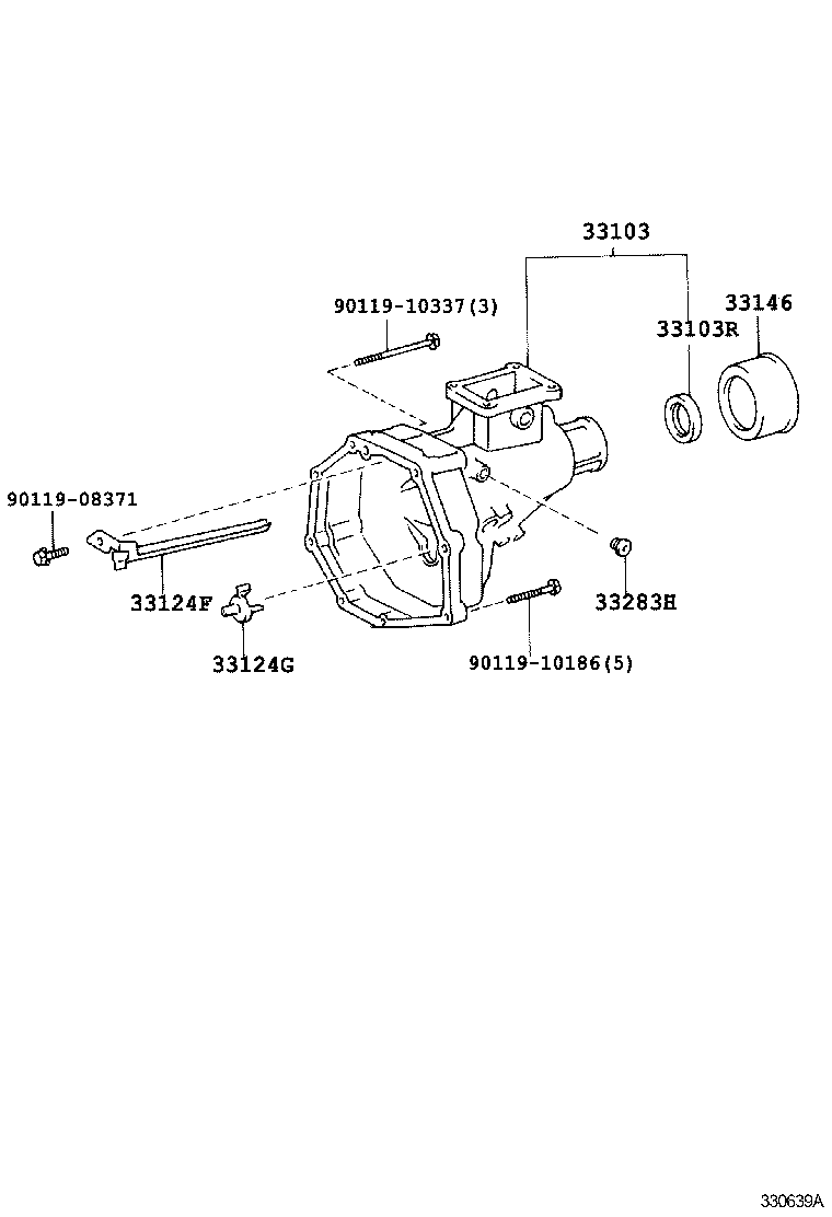  HILUX |  EXTENSION HOUSING MTM