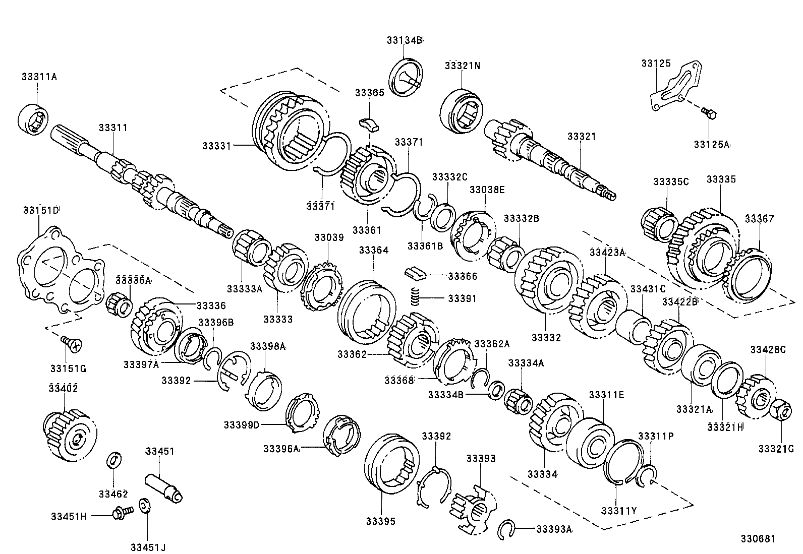  CALDINA |  TRANSMISSION GEAR MTM
