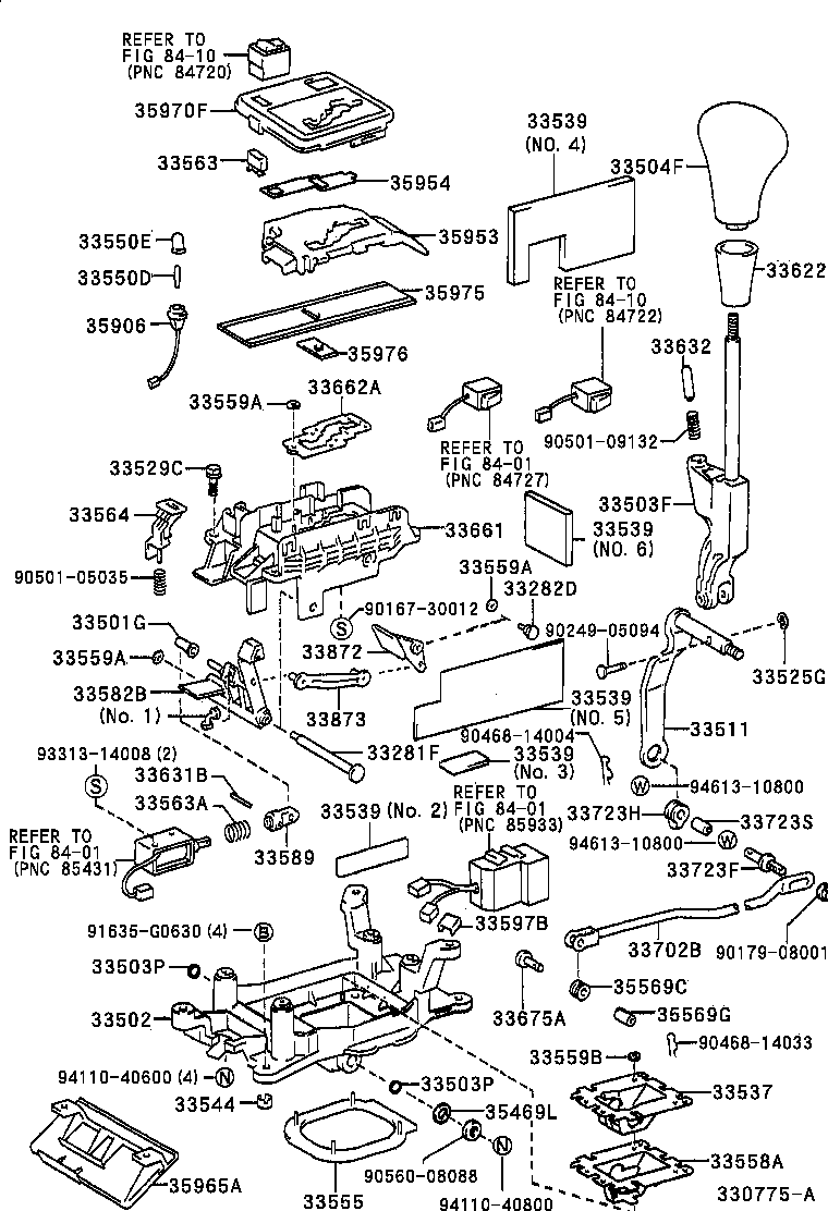  CELSIOR |  SHIFT LEVER RETAINER