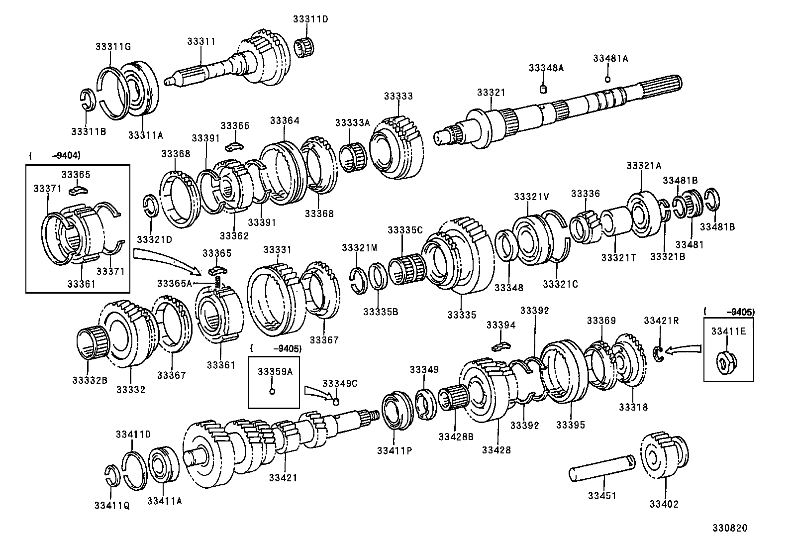  SOARER |  TRANSMISSION GEAR MTM