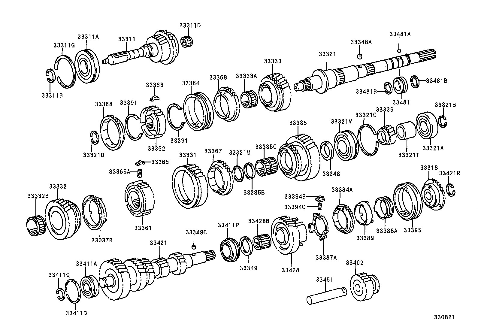  SOARER |  TRANSMISSION GEAR MTM