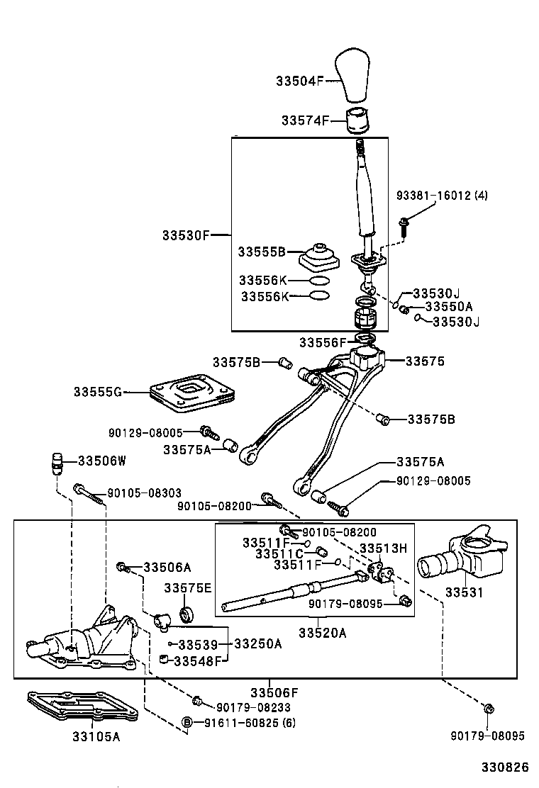  SOARER |  SHIFT LEVER RETAINER