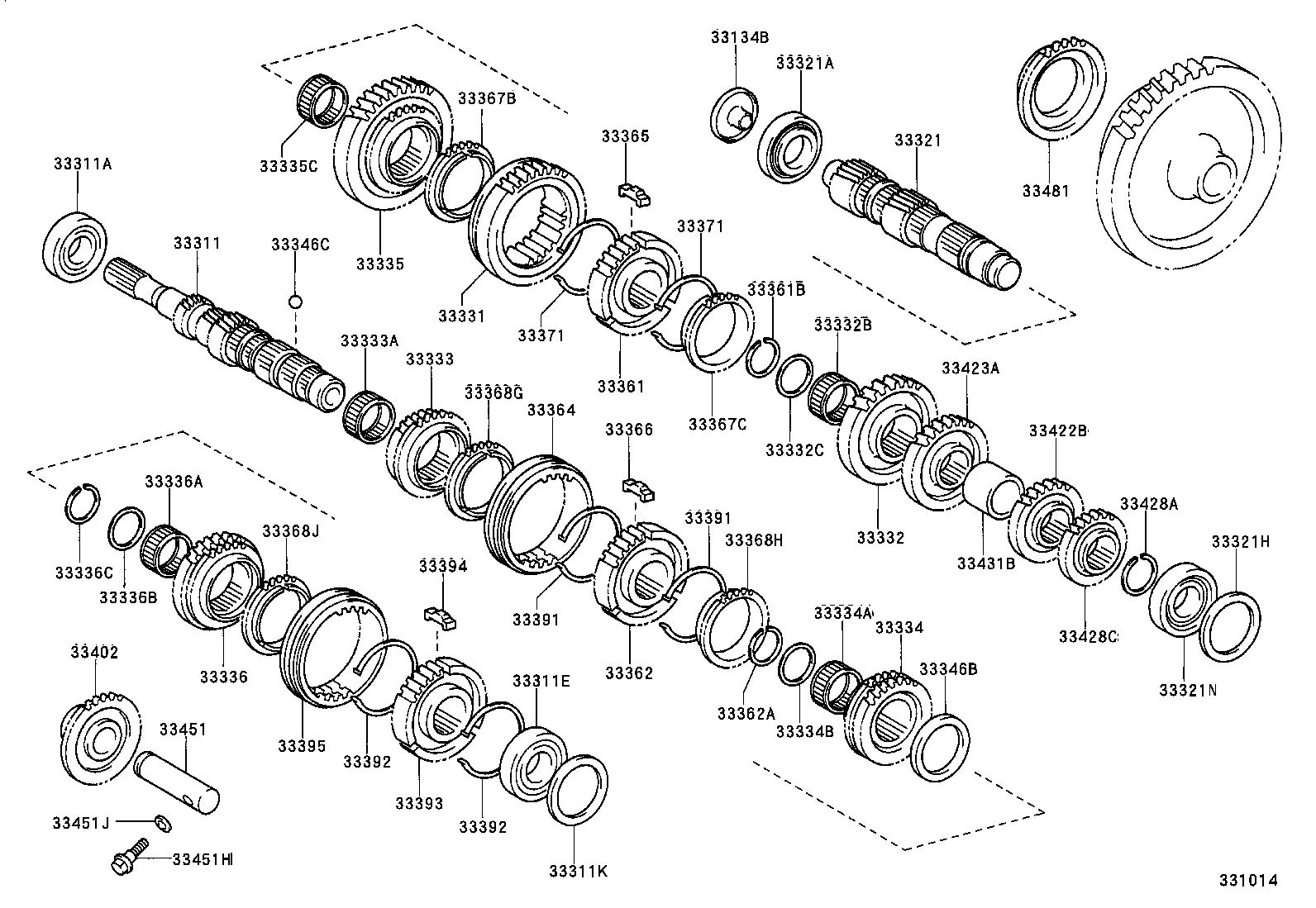  VITZ |  TRANSMISSION GEAR MTM
