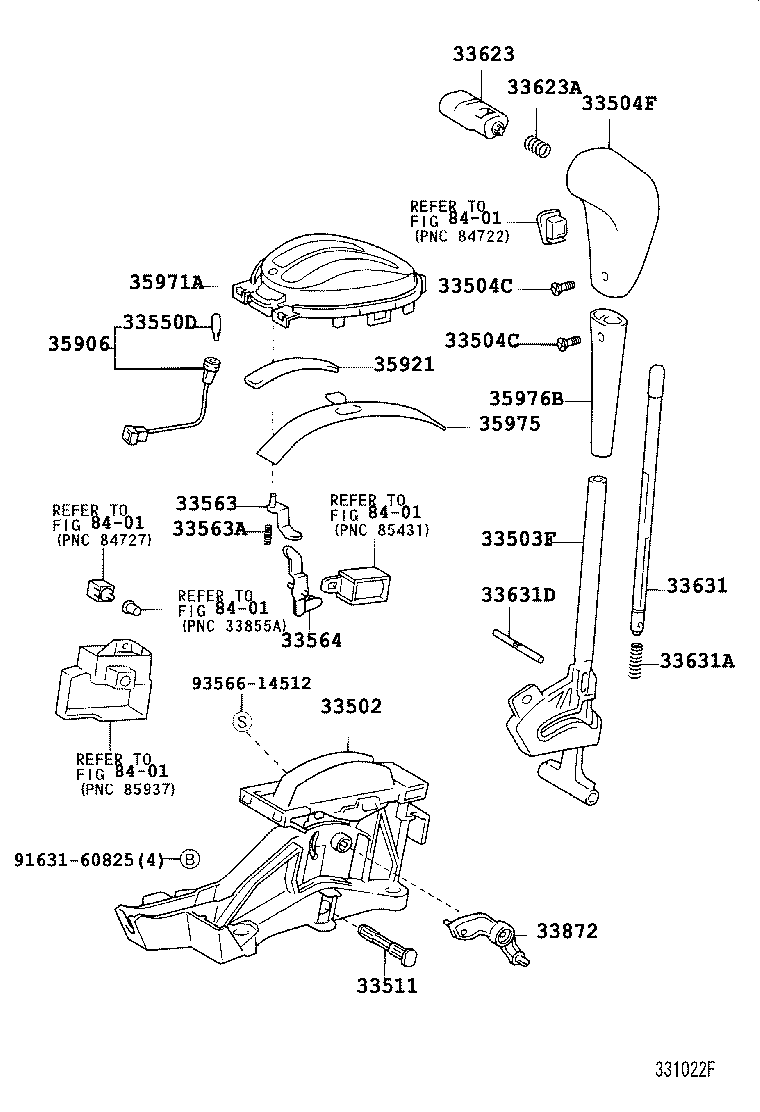  PLATZ |  SHIFT LEVER RETAINER