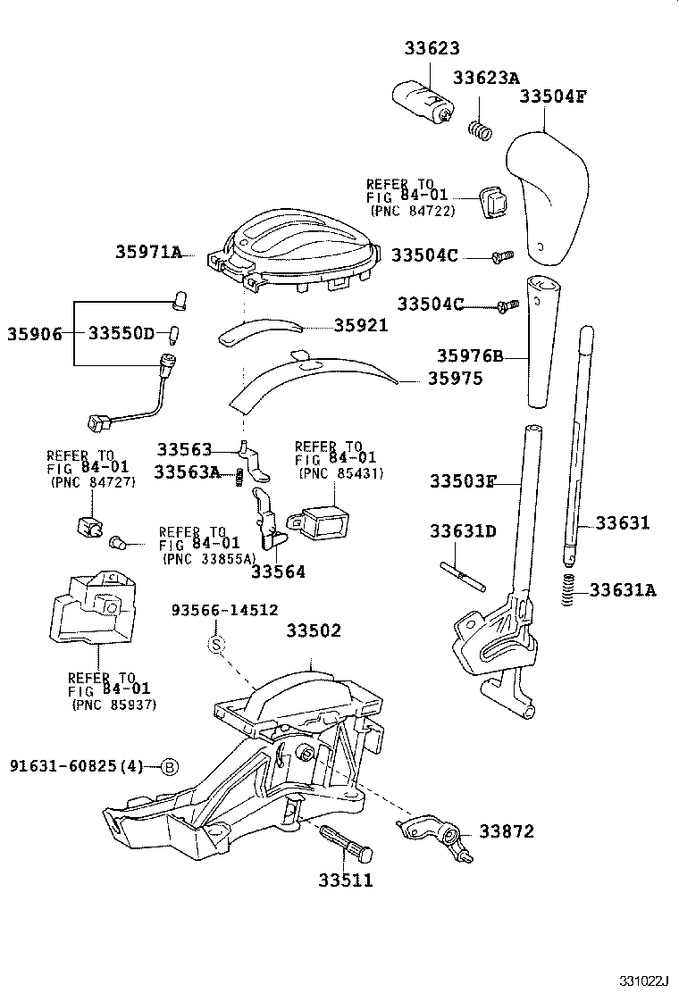  VITZ |  SHIFT LEVER RETAINER
