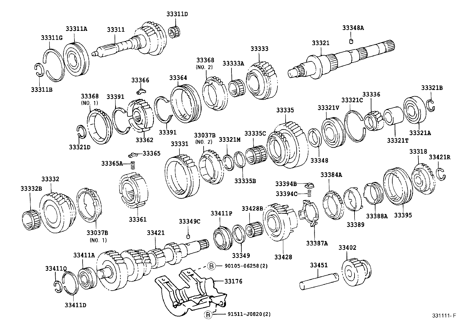  LAND CRUISER S T H T |  TRANSMISSION GEAR MTM