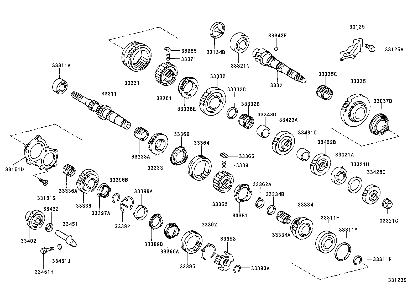 SPRINTER CARIB |  TRANSMISSION GEAR MTM
