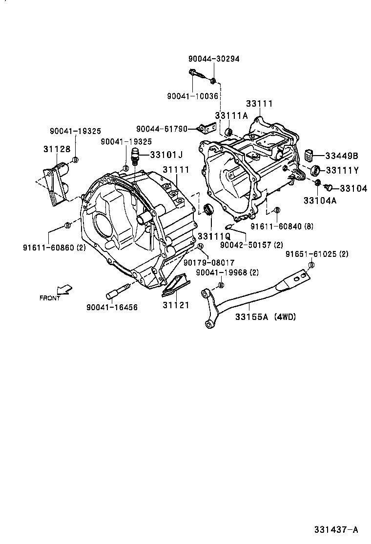  SPARKY |  CLUTCH HOUSING TRANSMISSION CASE MTM