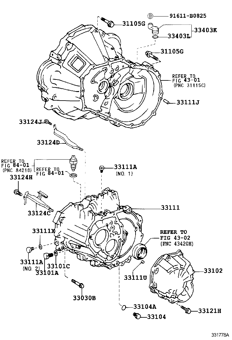  WILL VS |  CLUTCH HOUSING TRANSMISSION CASE MTM