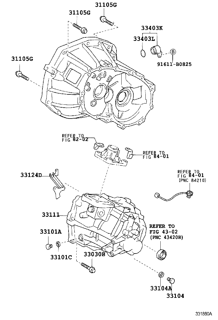  PLATZ |  CLUTCH HOUSING TRANSMISSION CASE MTM