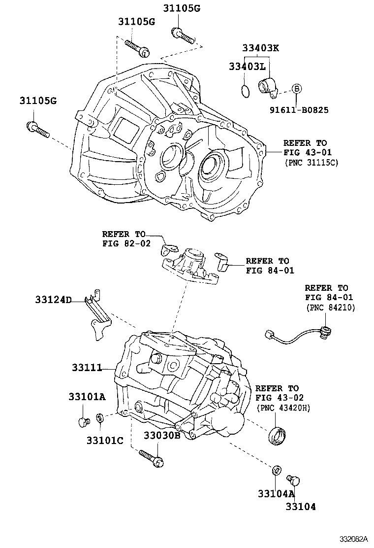  VITZ |  CLUTCH HOUSING TRANSMISSION CASE MTM