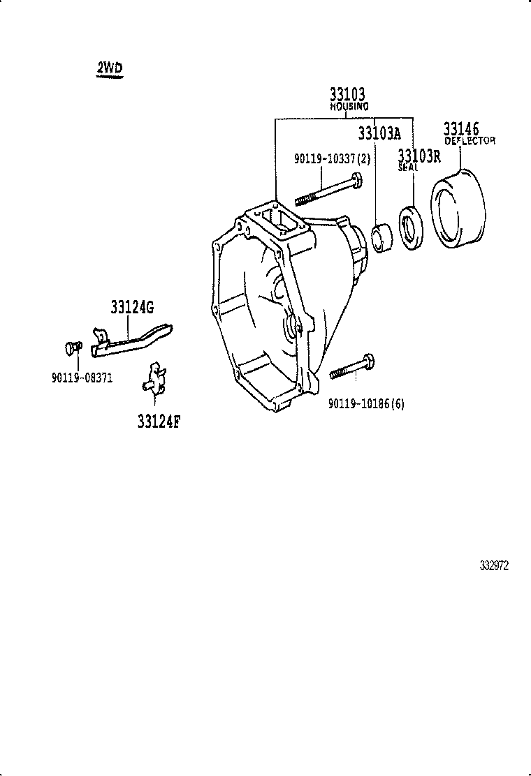  HIACE REGIUSACE |  EXTENSION HOUSING MTM