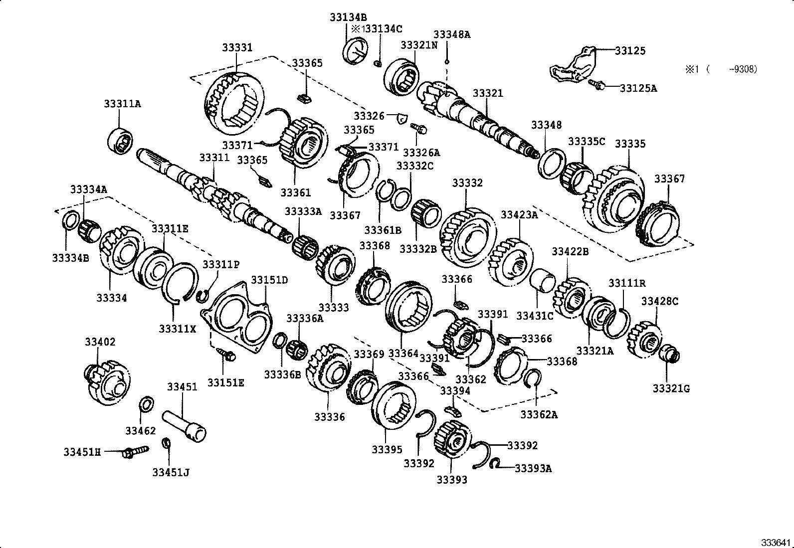  CALDINA |  TRANSMISSION GEAR MTM