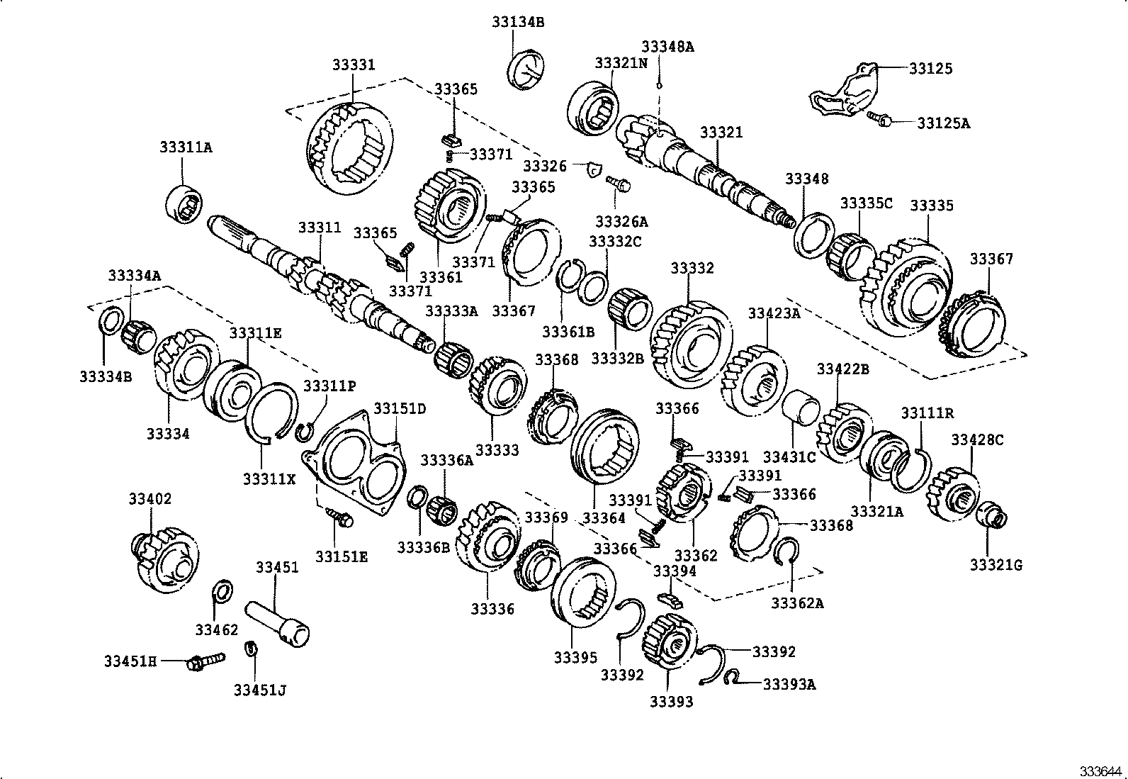  CALDINA |  TRANSMISSION GEAR MTM