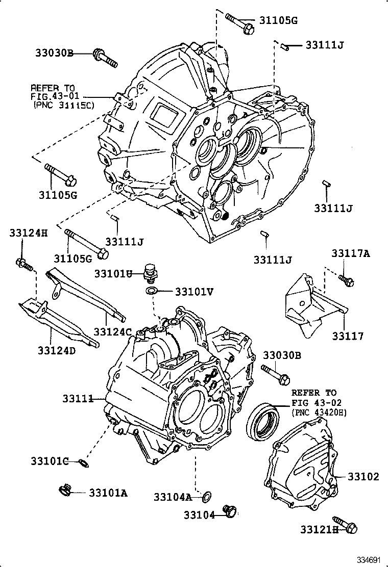 SPRINTER | CLUTCH HOUSING TRANSMISSION CASE MTM