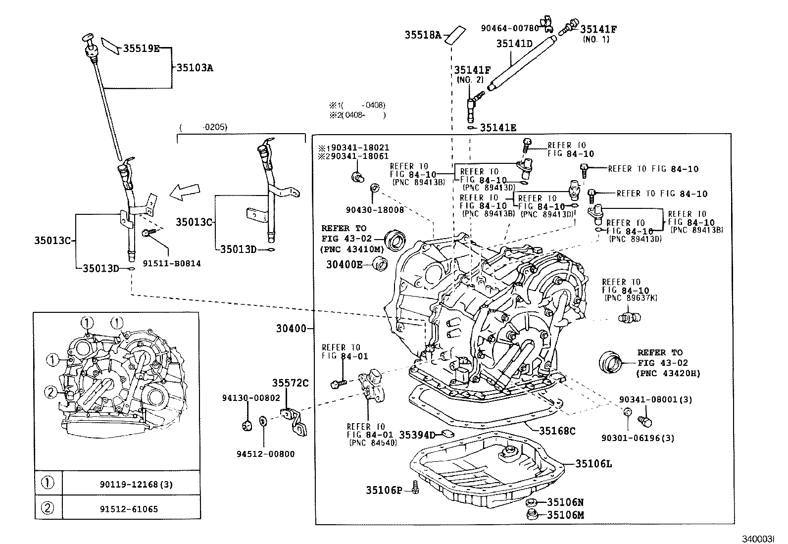  OPA |  TRANSAXLE ASSY CVT