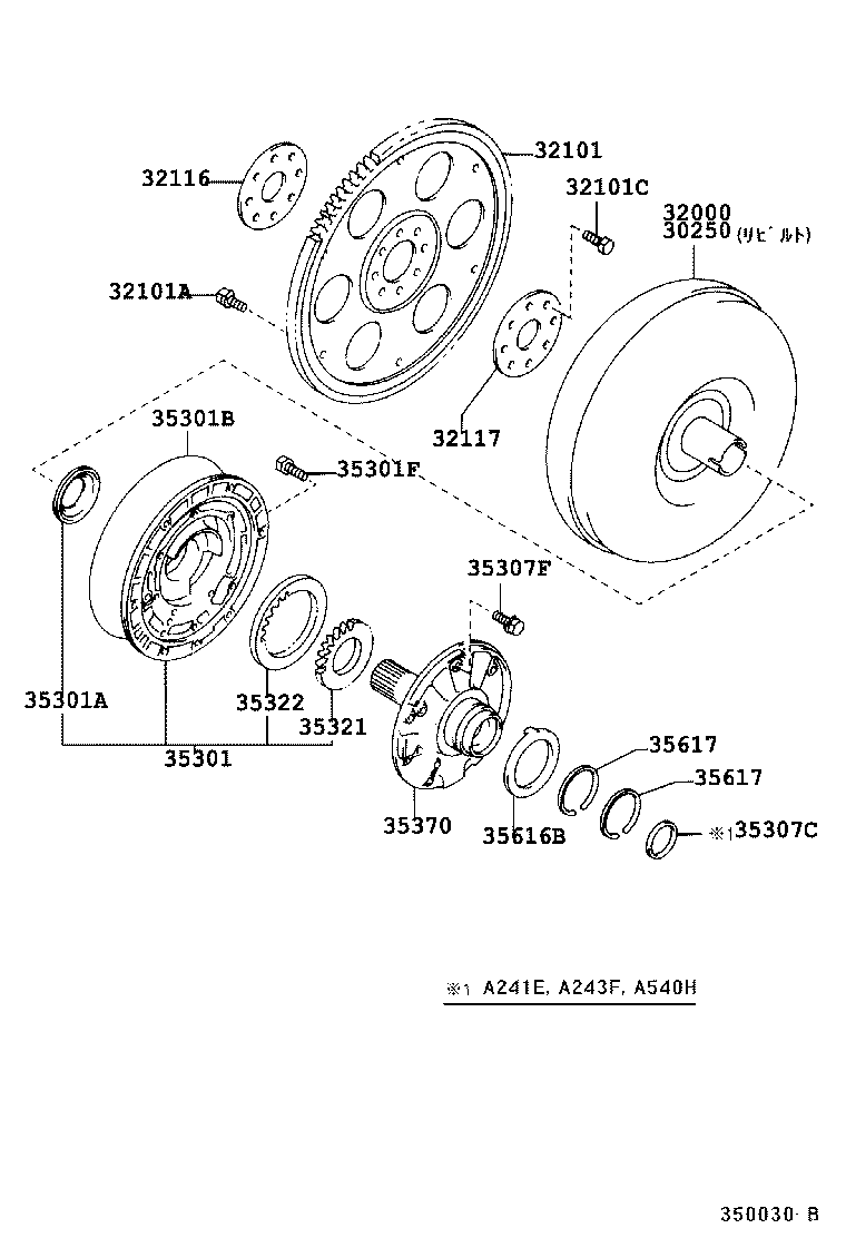 IPSUM | TORQUE CONVERTER FRONT OIL PUMP CHAIN ATM