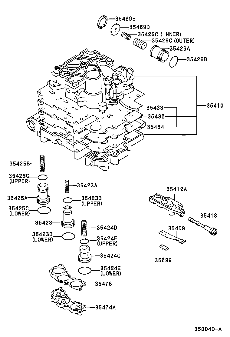  IPSUM |  VALVE BODY OIL STRAINER ATM