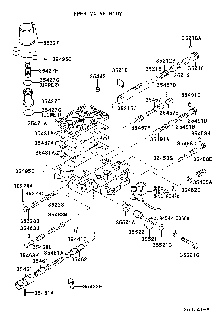 IPSUM |  VALVE BODY OIL STRAINER ATM