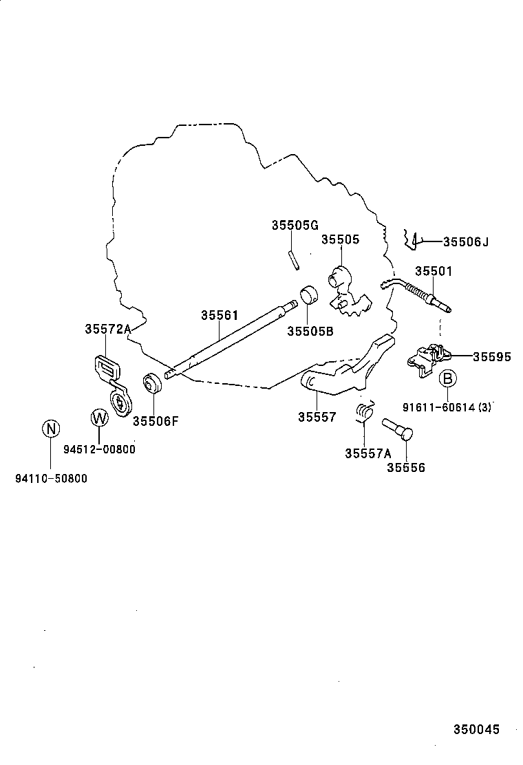  IPSUM |  THROTTLE LINK VALVE LEVER ATM