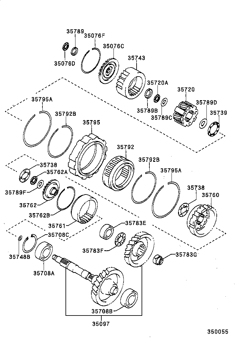 IPSUM | PLANETARY GEAR REVERSE PISTON COUNTER GEAR ATM
