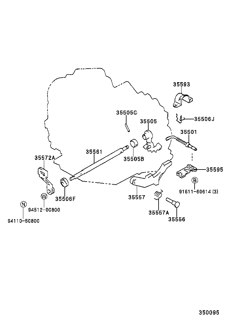  WINDOM |  THROTTLE LINK VALVE LEVER ATM