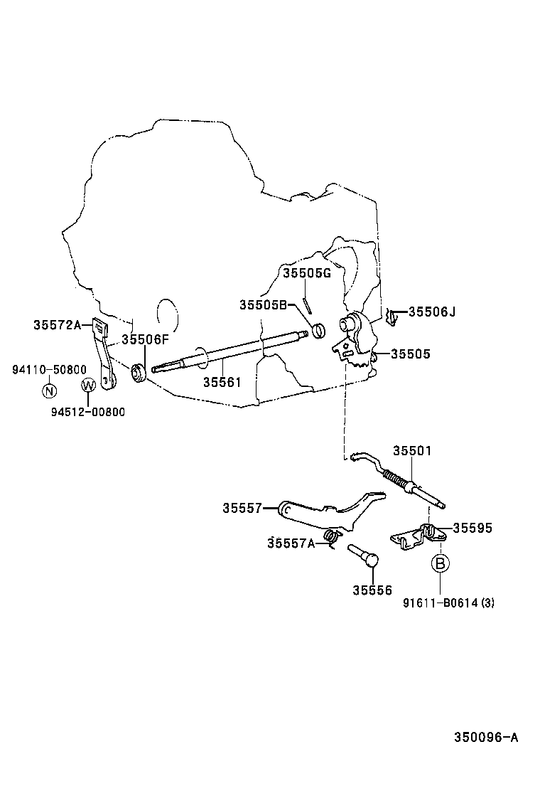  MARK 2 WG |  THROTTLE LINK VALVE LEVER ATM