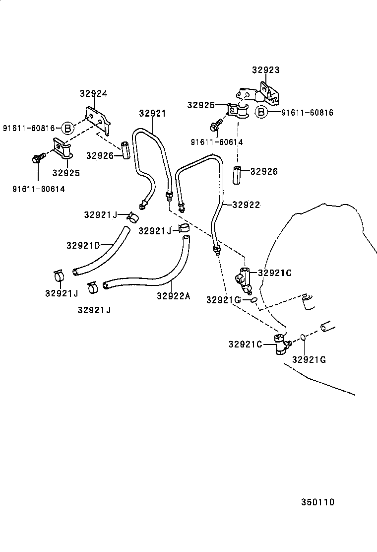  CARINA ED |  OIL COOLER TUBE ATM