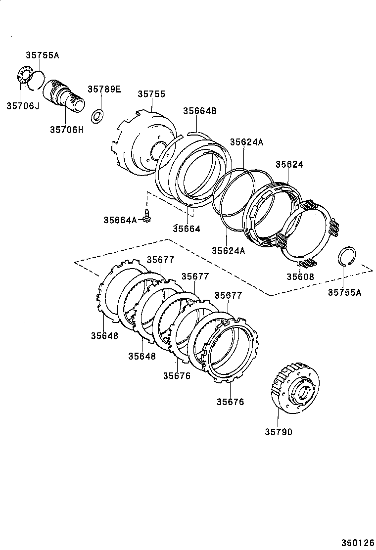  CARINA FF |  CENTER SUPPORT PLANETARY SUN GEAR ATM