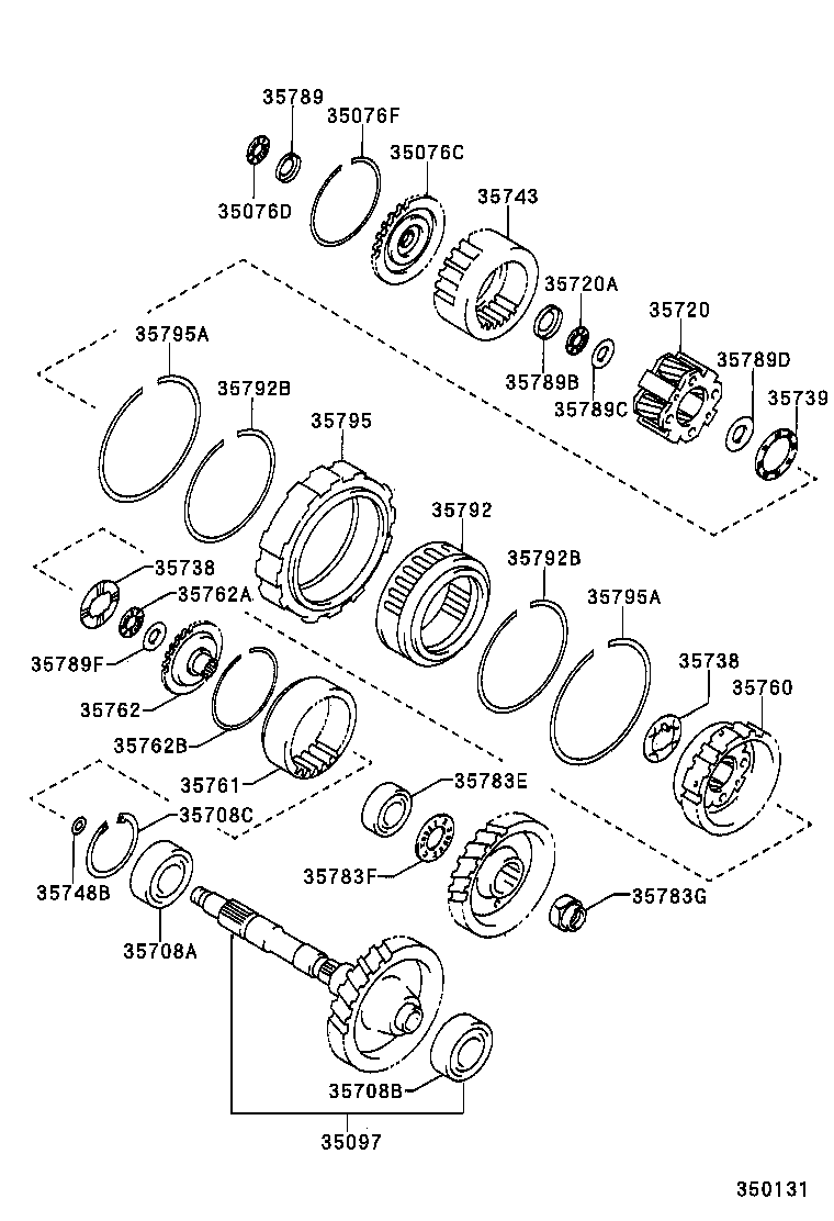 CARINA FF | PLANETARY GEAR REVERSE PISTON COUNTER GEAR ATM