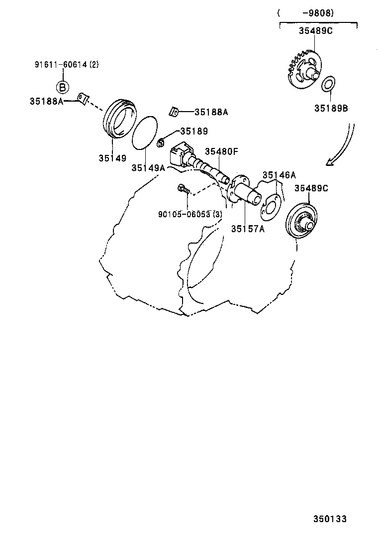CARINA FF | REAR OIL PUMP GOVERNOR ATM