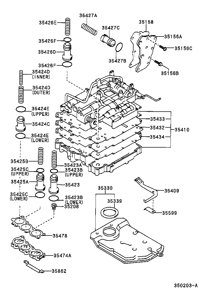  CYNOS |  VALVE BODY OIL STRAINER ATM