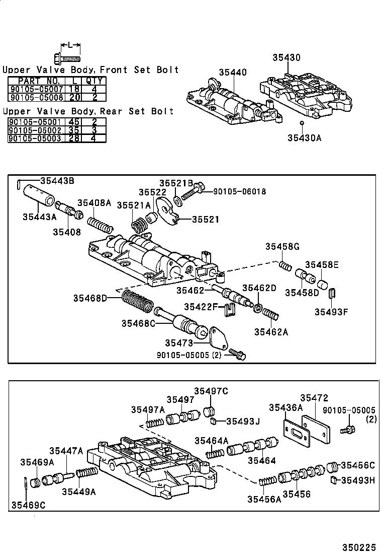  HIACE REGIUSACE |  VALVE BODY OIL STRAINER ATM