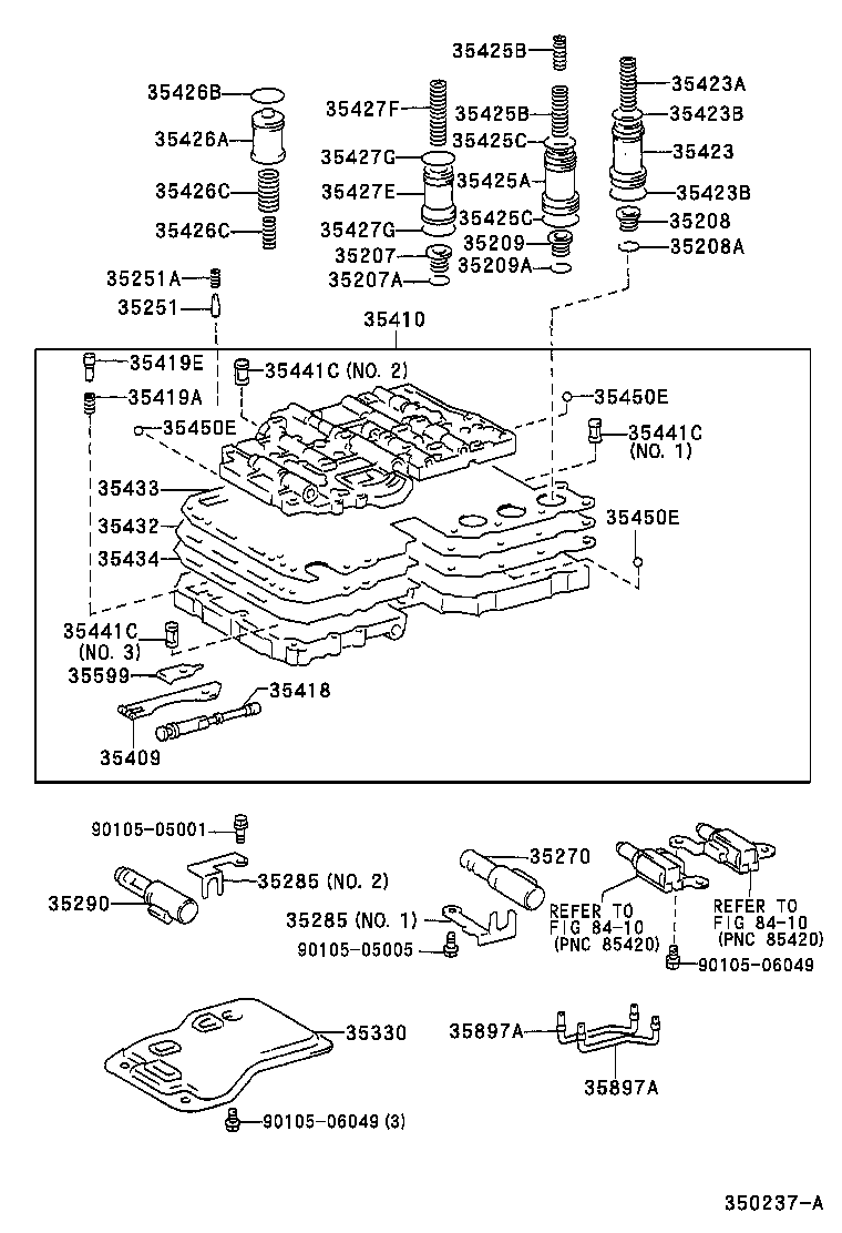  CHASER |  VALVE BODY OIL STRAINER ATM