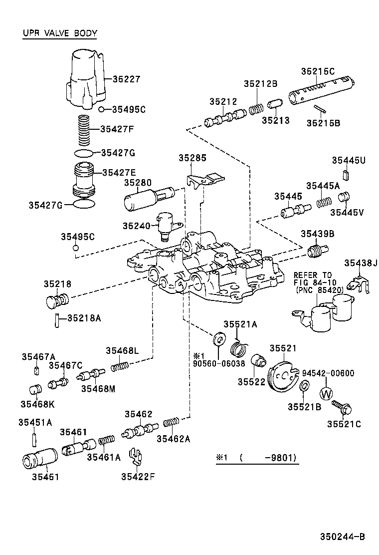 MARK 2 WG |  VALVE BODY OIL STRAINER ATM