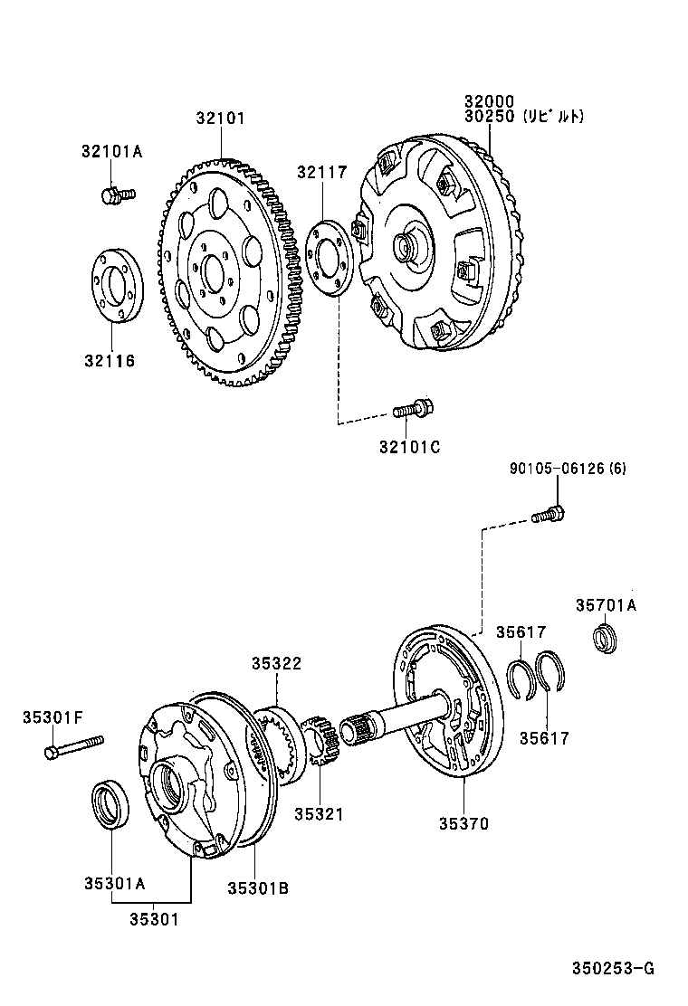MARK 2 | TORQUE CONVERTER FRONT OIL PUMP CHAIN ATM