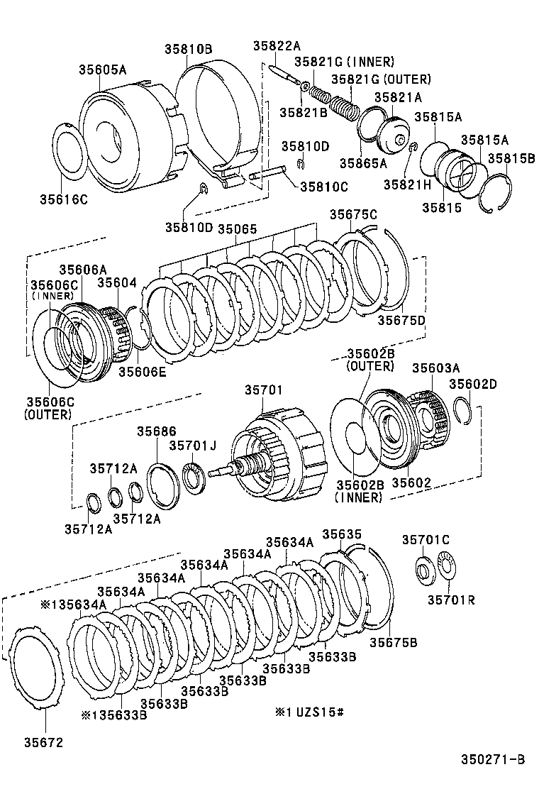  CROWN CROWN MAJESTA |  BRAKE BAND MULTIPLE DISC CLUTCH ATM