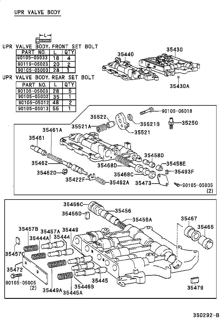  MARK 2 |  VALVE BODY OIL STRAINER ATM