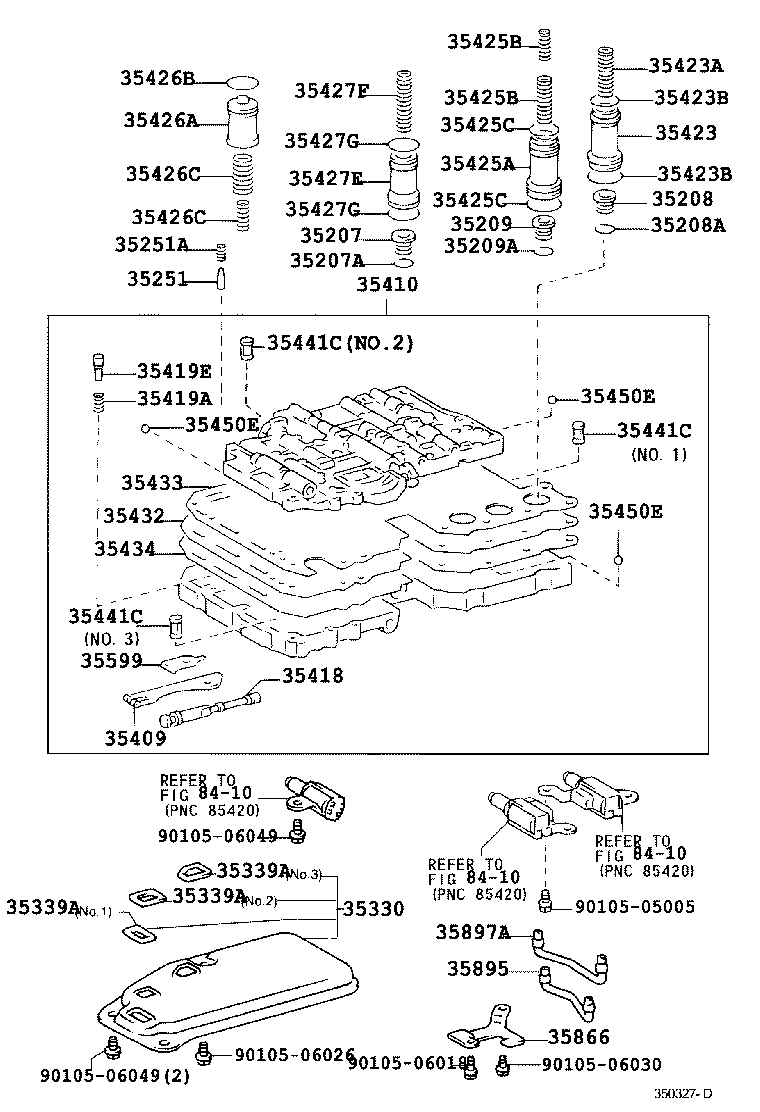  CHASER |  VALVE BODY OIL STRAINER ATM