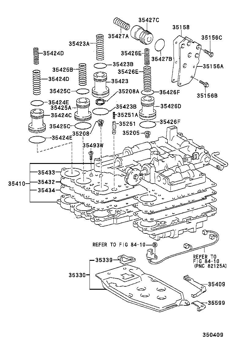  LVN CRE TRN MRN |  VALVE BODY OIL STRAINER ATM