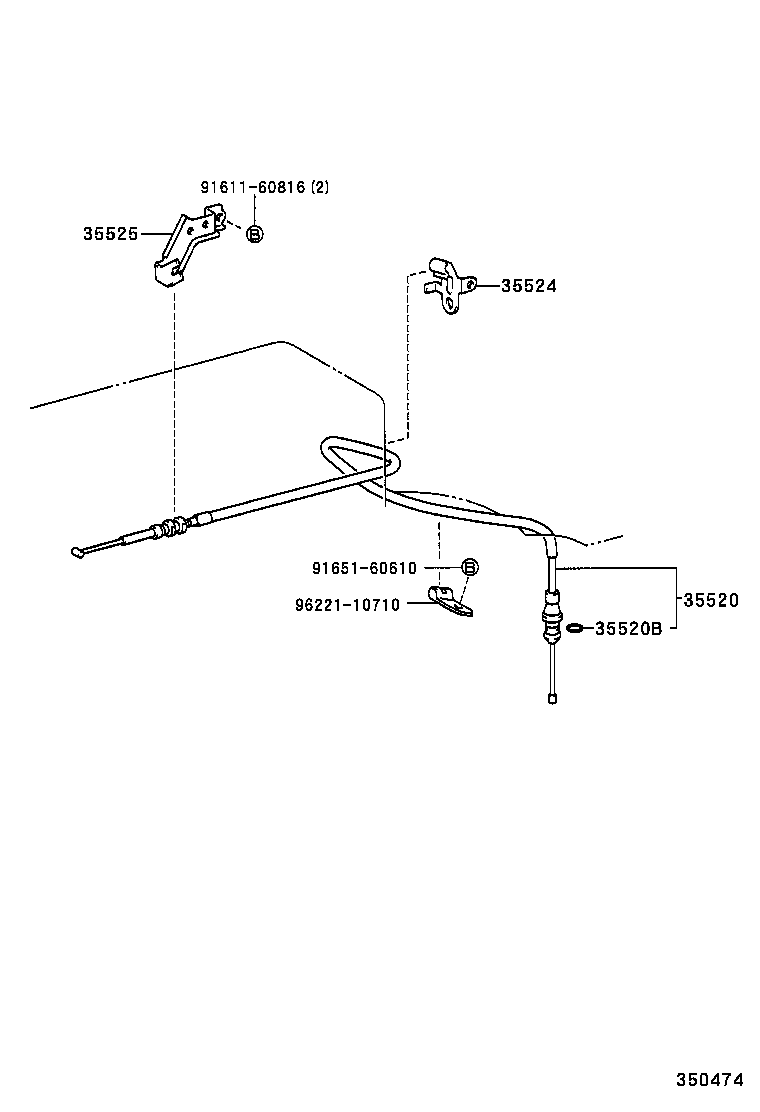  REGIUS TOURING HIACE |  THROTTLE LINK VALVE LEVER ATM