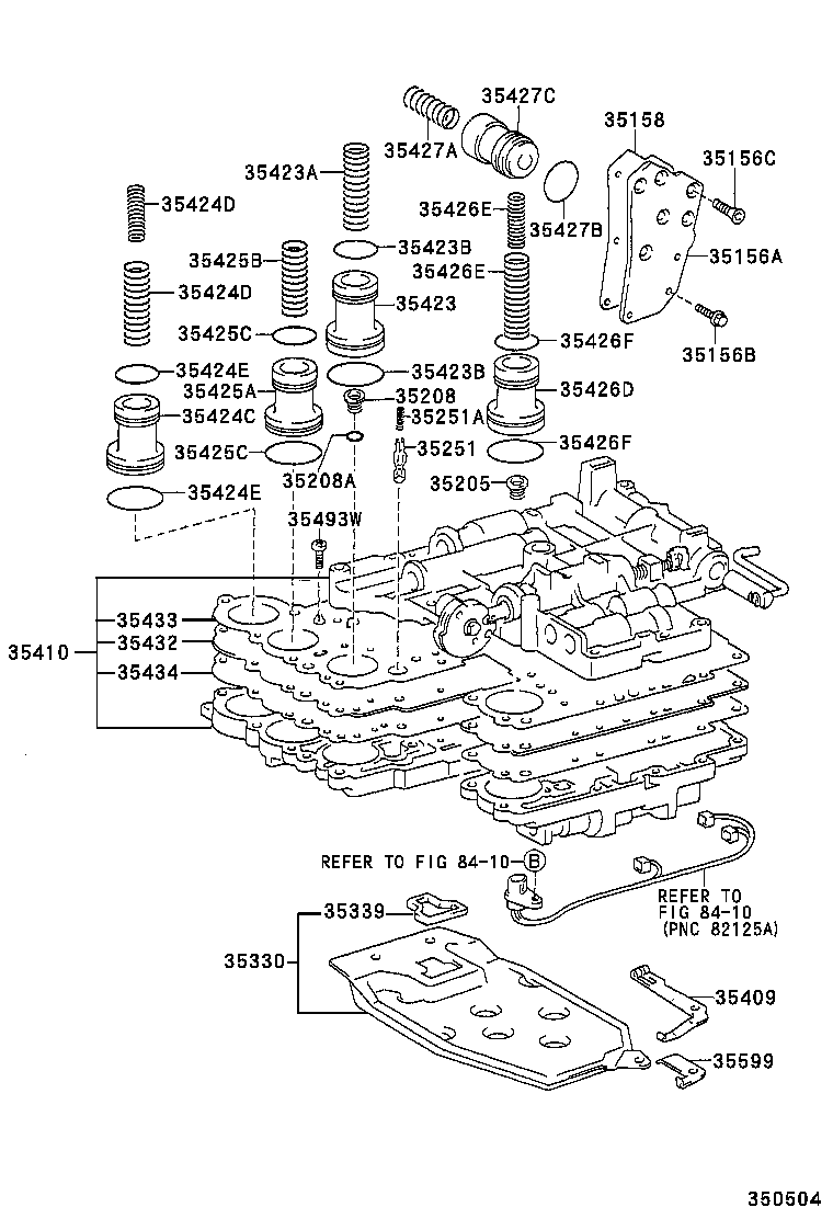  SPRINTER CARIB |  VALVE BODY OIL STRAINER ATM