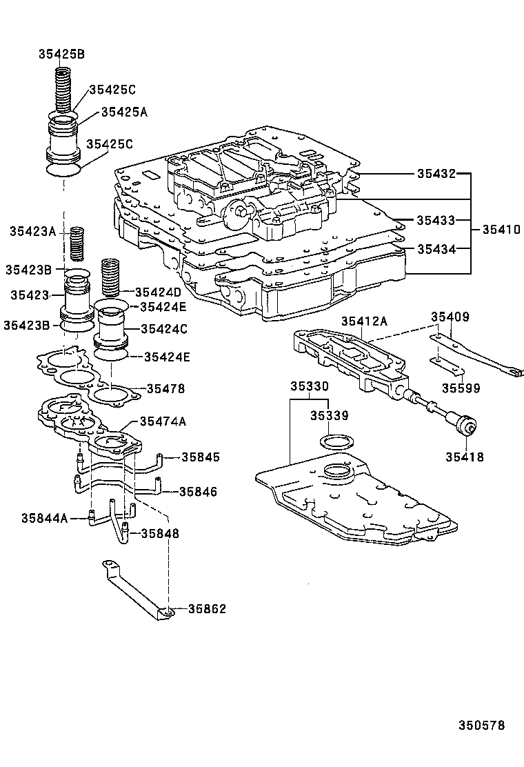  SPRINTER |  VALVE BODY OIL STRAINER ATM